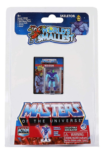 Masters Of Universe 4 Micro Figuras He-man Worlds Smallest *