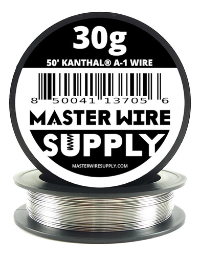Kanthal - Cable De  30 A1-50 Pies, 50 Pies, Pulgada  Pulgada
