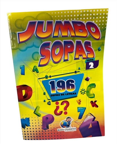 Sopa De Letras Extra Grande Jumbo Sopas Set X 4 Libros