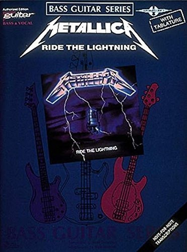 Metallica  Ride The Lightning* (bass Guitar)