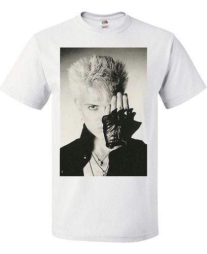 Playera Camiseta Billy Idol No Face 80s Retro Musica + Envio