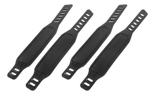 2 Pares De Correas De Pedales, Correas De Fijación Para Bici