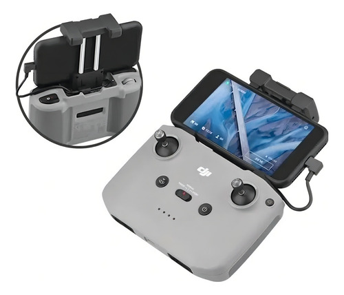 Cabo Otg Usb-c/micro-usb Contr. Rem. Mavic Air 2/2s E Mini 2