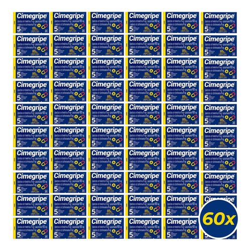 Kit C/ 60 Unidades Antigripal Cimegripe C/ 20cps