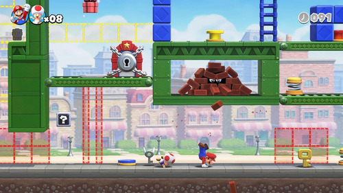 Nintendo Switch Juego Físico Mario Vs Donkey Kong