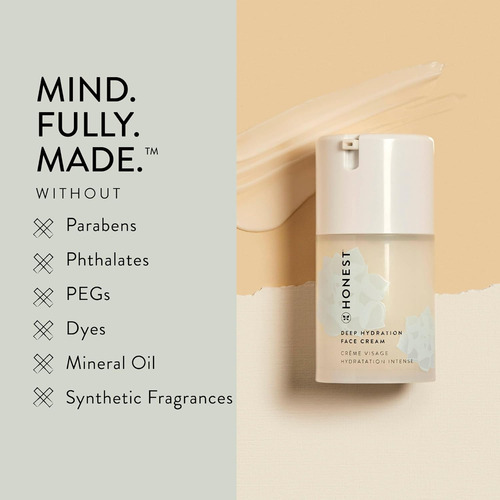 The Honest Company Crema Facial Deep Hydration Face Cream Hi