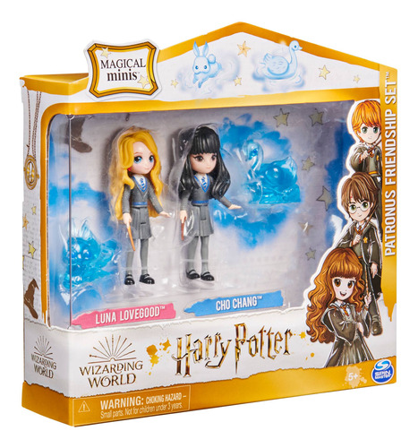 Set De Figuras Luna Y Cho Harry Potter.