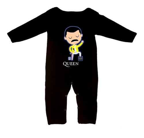 Mamelucos Para Bebes Rockero Queen Caricatura De Algodon