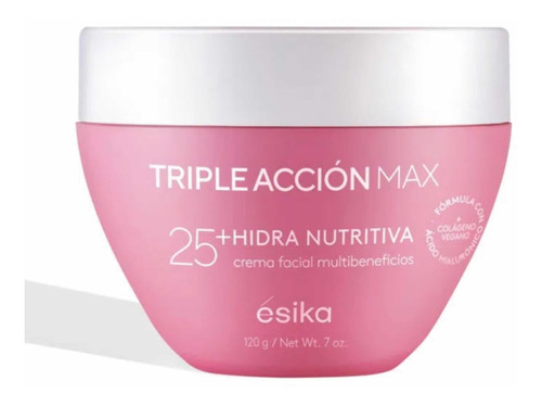 Crema Facial Triple Acción Max Esika 120g