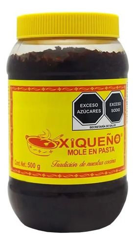 Mole Xiqueño En Pasta 500g (2 Pzs)