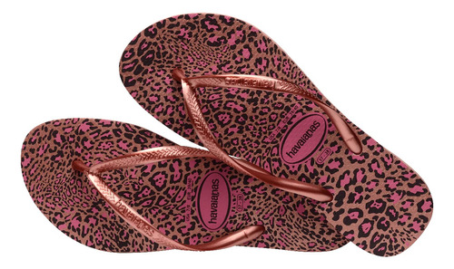 Ojotas Havaianas Slim Animals Mujer Originales Verano.