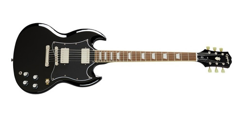 Imagen 3 de 5 de Guitarra eléctrica Epiphone Inspired by Gibson SG Standard de caoba ebony brillante con diapasón de laurel indio