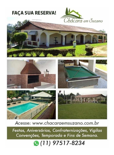 Imagem 1 de 14 de Chácara Em Suzano - Aluguel