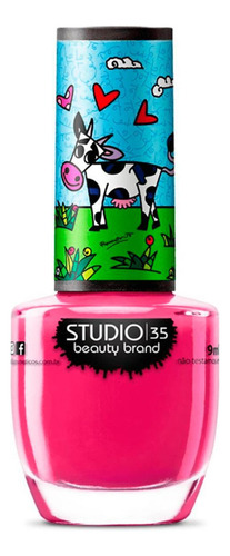 Esmalte Studio 35 Coleção Romero Britto 2 Vaquinha Amiga