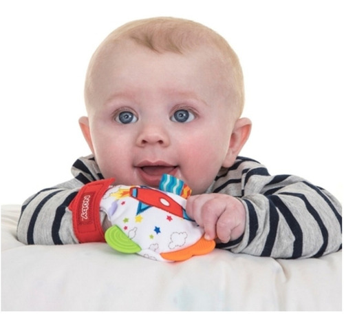 Mordillo Guante Nuby Funky Mitts Planeta Juguete