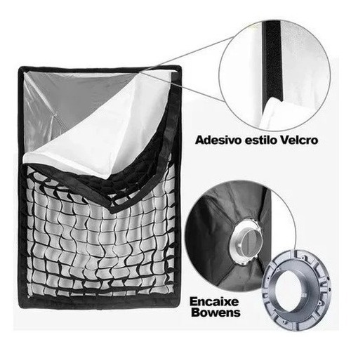 Softbox Godox 60x90 Com Grid
