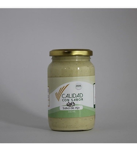 Salsa De Ajo De 350gr
