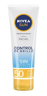 Protector Solar Facial Control D Brillo Nivea Sun Fps50 50ml