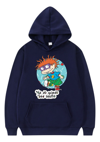 Sudadera Carlitos Rugrats, Con Capucha /cangurera Unisex 