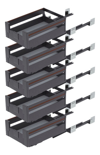 Despensa De Torre Con Cestas Individuales 60 Cm Volpe Bari