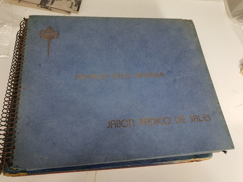Album 1 Fotonovela Radiada De 1938-del Jabon Radico De Sales