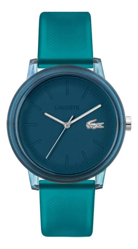 Reloj Lacoste Unisex 2011318 12.12 Malla Verde Bisel Verde Fondo Verde