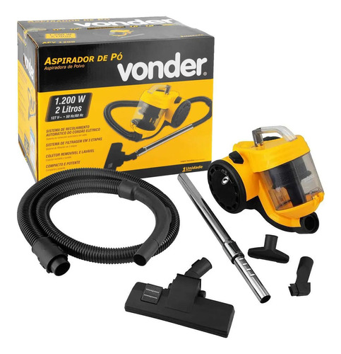 Aspirador De Pó Vonder Apv 1200 1200w 127v