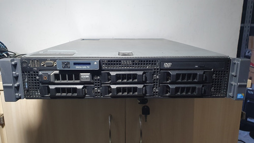 Imagem 1 de 8 de Servidor Dell Poweredge R710 Hd250 Xeon Quad Core Server 6gb