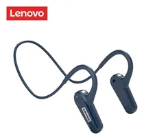 Comprar Auriculares inalámbricos deportivos Lenovo Blue Xe06, color negro, color turquesa