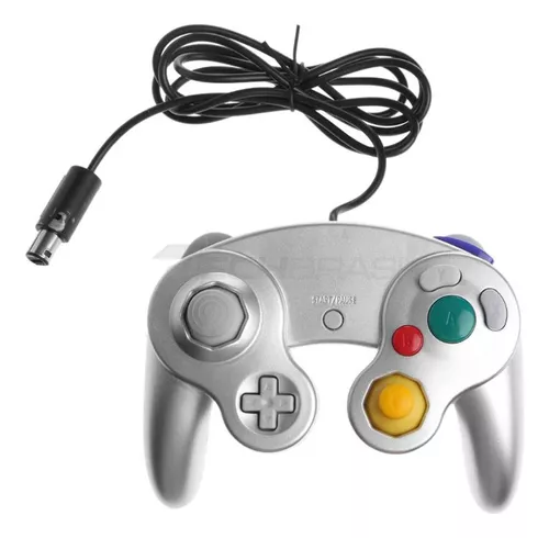 Controle Para Game Cube Nintendo Wii/U Switch Computador Branco - TechBrasil