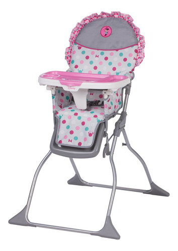 Disney Baby Simple Fold Plus Silla Alta, Minnie Dot Fun