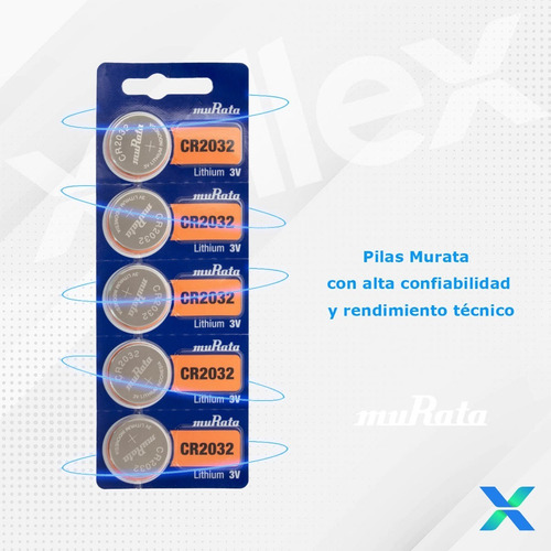 10 X Pilas Boton Cr2032 Sony / Murata 2032 San Martin