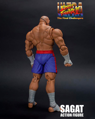 Storm Collectibles Street Fighter Ii Sagat 1/12 - Novo