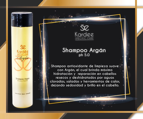 Shampoo Argan Kardee 480 Ml
