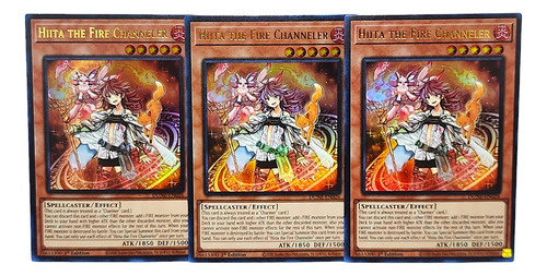 Hiita The Fire Channeler Set Yugioh! Inglés Ultra Rare Nexus