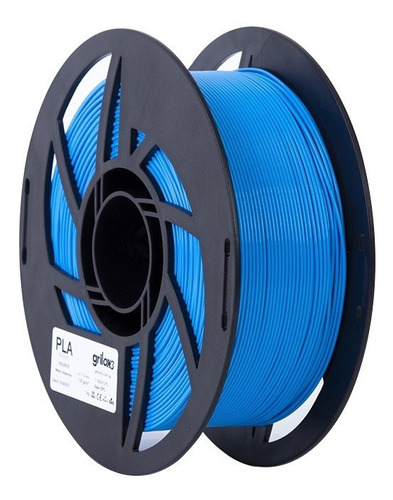 Imagen 2 de 10 de Filamento 3D PLA Grilon3 de 1.75mm y 1kg celeste