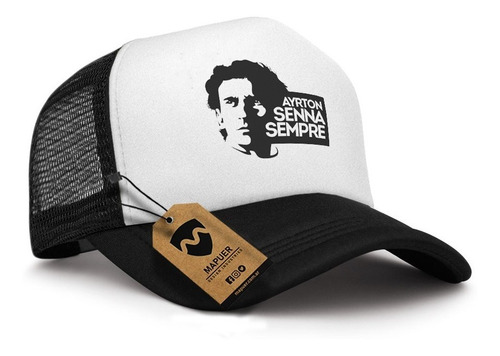 Gorra Ayrton Senna Sempre Formula 1 F1 - Mapuer Remeras