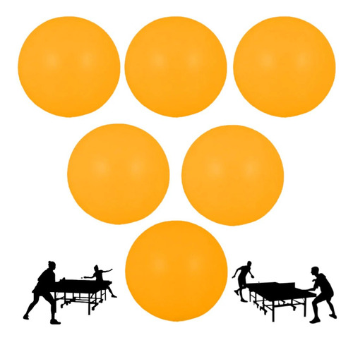 Bolinha De Ping Pong Tênis De Mesa 6 Unidades Liveup Sports