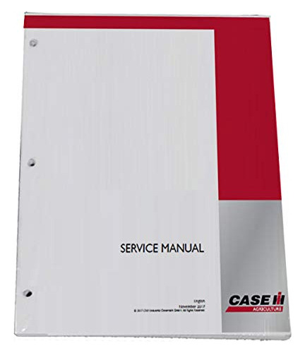 Case Ih Manual Servicio Reparacion Taller Tractor Numero