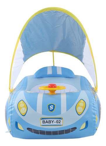 Flotador Inflable Para Alberca Con Forma De Coche Para Bebés