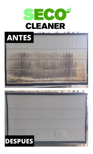 Limpiador En Seco Cortinas/roller 500ml Tela/plástico