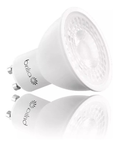 Brilia - Lâmpada Dicroica Led Gu10 5,5w/550 Lumens Biv- 1pç Cor Da Luz Branco Frio (6500k) 110v 220v (bivolt)