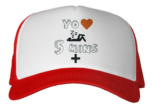 Gorra Yo Amo Dormir 5 Minutos Mas