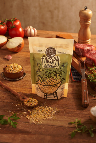 Farofa Temperada Chimichurri 180g - Br Spices
