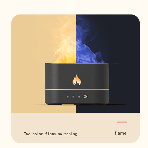Humidificador De Llama Para Dormitorio, Difusor De Aceites E