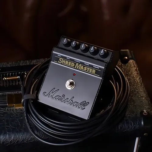 ギター Marshall ShredMaster Reissue Pedal Guitarra Marshall Shredmaster Reissue Cor Preto | MercadoLivre