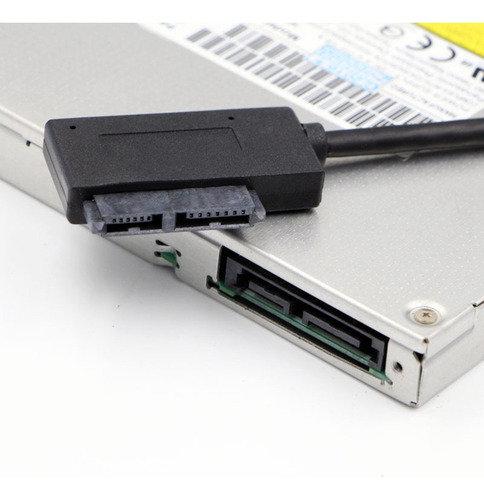 - Adaptador Usb De 35 Cm Para Pc, 6p+7p, Cd, Dvd Rom A Usb