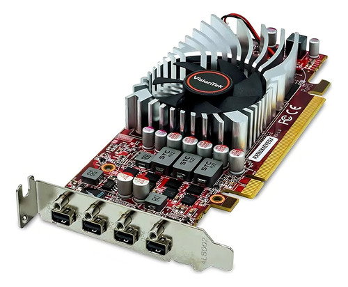 Placa Gráfica Visiontek Radeon Rx560 4gb Gddr5 4m 4x Minidp