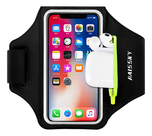 Brazalete Para Correr Con Bolsillo De Telfono Celular Airpod