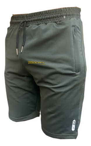 Pantaloneta Licrada Gym Short Hombre Deportivo